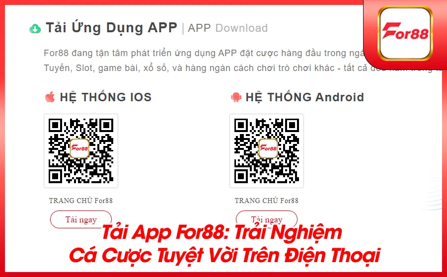 TAI APP FOR88 TRAI NGHIEM CA CUOC QUA TUYET VOI 1